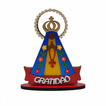 PLACA DECORATIVA MODELO NOSSA SENHORA GRATIDÃO EM MDF REF: 001687 PLACA DECORATIVA MODELO NOSSA SENHORA GRATIDÃO EM MDF REF: 001687