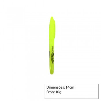 MARCA TEXTO COR: AMARELO UNIDADE  REF: 9052