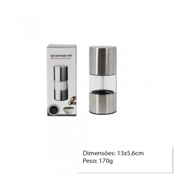 MOEDOR DE PIMENTA DE INOX REF:2807 MOEDOR DE PIMENTA DE INOX REF:2807