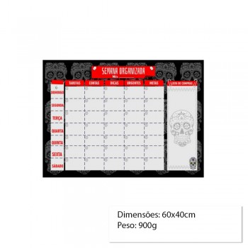 PLANEJADOR TEMATIVO 40X60 REF: PG47 PLANEJADOR TEMATIVO 40X60 REF: PG47