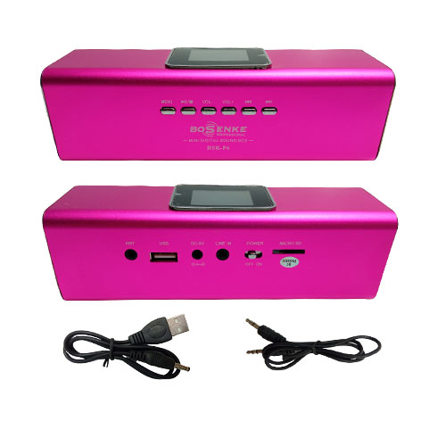 MINI RADIO FM. ROSA SEM TROCA