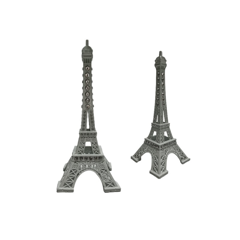 TORRE EIFFEL EM METAL BRANCO TORRE EIFFEL EM METAL BRANCO