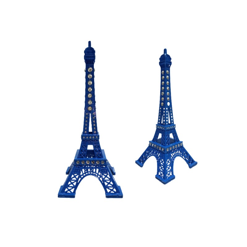 TORRE EIFFEL EM METAL AZUL TORRE EIFFEL EM METAL AZUL