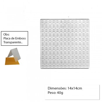PLACA PARA EMBOSS MODELO FORMAS REF: 126233 PLACA PARA EMBOSS MODELO FORMAS REF: 126233