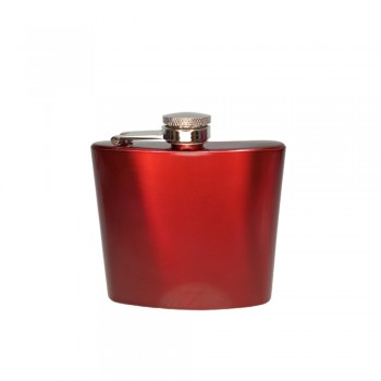 CANTIL DE BOLSO P/ BEBIDA 5 OZ EM METAL 150ML VERMELHO CANTIL DE BOLSO P/ BEBIDA 5 OZ EM METAL 150ML VERMELHO