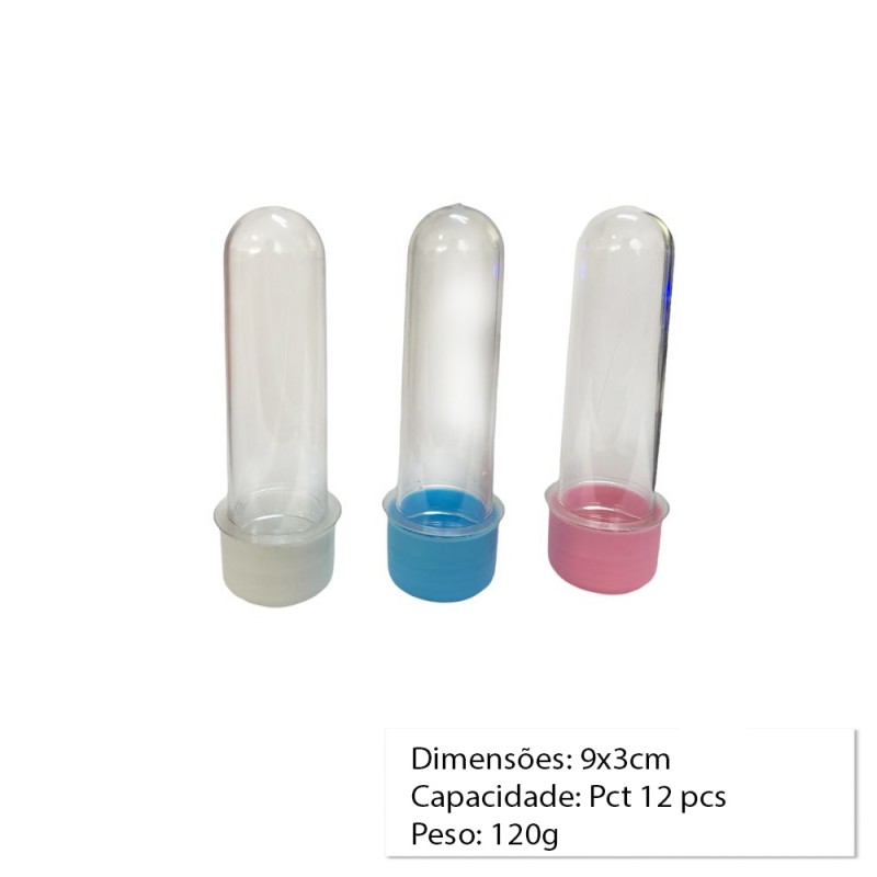 ENFEITE PARA FESTA MODELO: TUBETE C/12 PCS