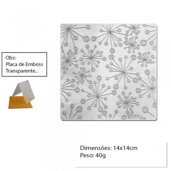 PLACA PARA EMBOSS MODELO COVALENTE REF: 23013 PLACA PARA EMBOSS MODELO COVALENTE REF: 23013