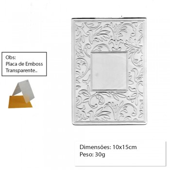 PLACA PARA EMBOSS MODELO PLANTAS REF: 22726 PLACA PARA EMBOSS MODELO PLANTAS REF: 22726