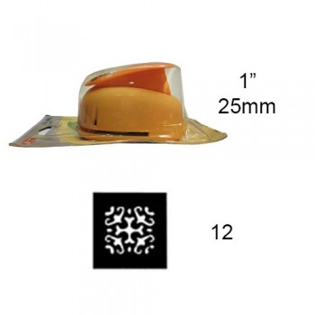FURADOR 1" (25MM) CD88L COR: LARANJA FURO: 12 FURADOR 1" (25MM) CD88L COR: LARANJA FURO: 12