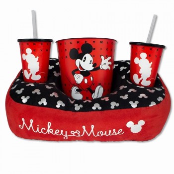 KIT DE ALMOFADA PARA PIPOCA MODELO MICKEY 100% POLIÉSTER REF: 10064850 KIT DE ALMOFADA PARA PIPOCA MODELO MICKEY 100% POLIÉSTER REF: 10064850