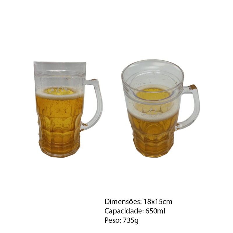 CANECA DE CHOPP 650ML REF: HT19B CANECA DE CHOPP 650ML REF: HT19B
