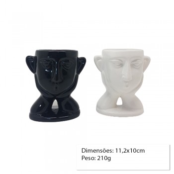 CACHEPOT DECORATIVO DE CERAMICA P/PLANTAS CACHEPOT DECORATIVO DE CERAMICA P/PLANTAS