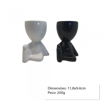 CACHEPOT DECORATIVO DE CERAMICA P/PLANTA CACHEPOT DECORATIVO DE CERAMICA P/PLANTA