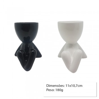 CACHEPOT DECORATIVO DE CERAMICA P/PLANTAS CACHEPOT DECORATIVO DE CERAMICA P/PLANTAS