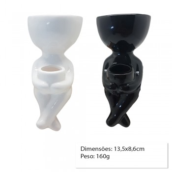 CACHEPOT DECORATIVO DE CERAMICA P/PLANTAS CACHEPOT DECORATIVO DE CERAMICA P/PLANTAS