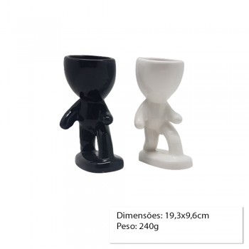 CACHEPOT DECORATIVO DE CERAMICA P/PLANTAS CACHEPOT DECORATIVO DE CERAMICA P/PLANTAS