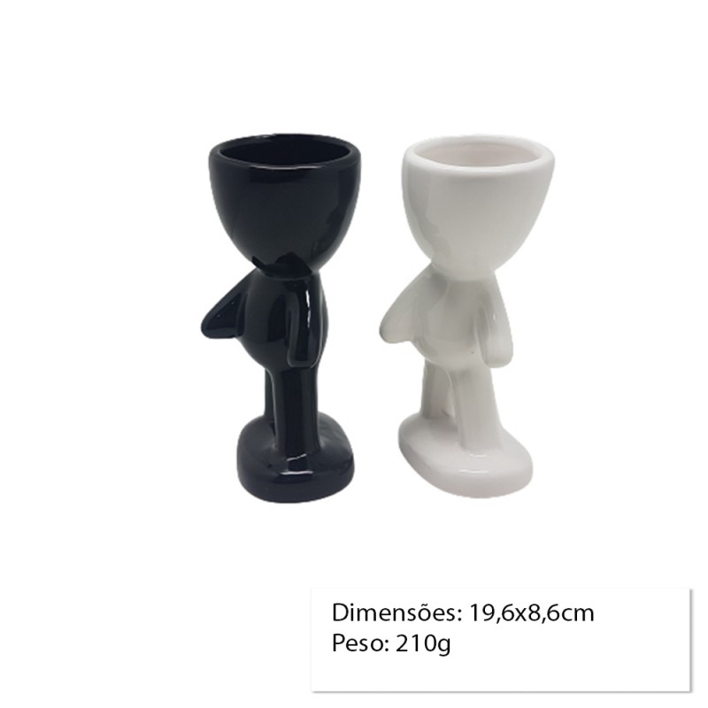 CACHEPOT DECORATIVO DE CERAMICA P/PLANTAS CACHEPOT DECORATIVO DE CERAMICA P/PLANTAS