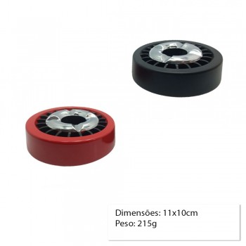 CINZEIRO DE METAL DE MESA PRETO CINZEIRO DE METAL DE MESA PRETO