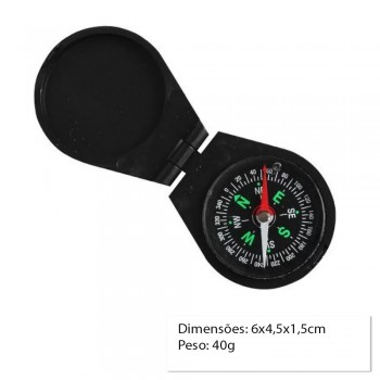 BUSSOLA DE PLASTICO DE MAO/BOLSO REF:AP-DC45-8 BUSSOLA DE PLASTICO DE MAO/BOLSO REF:AP-DC45-8