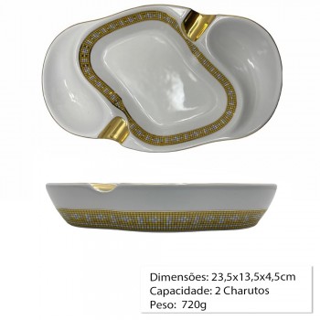 CINZEIRO DE MESA PARA CHARUTO EM RESINA REF: AP1718 CINZEIRO DE MESA PARA CHARUTO EM RESINA REF: AP1718