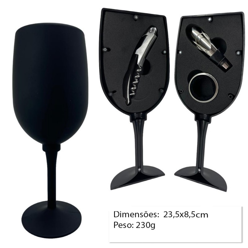 KIT ACESS METAL P/SERVIR VINHO C/SACA-ROLHA REF:APJU-0321SET KIT ACESS METAL P/SERVIR VINHO C/SACA-ROLHA REF:APJU-0321SET
