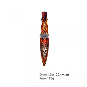 ADAGA COM LÂMINA SEM CORTE REF: PFL18228Z-9 ADAGA COM LÂMINA SEM CORTE REF: PFL18228Z-9
