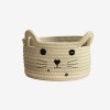 CESTA PARA ARMAZENAMENTO EM ALGODÃO MODELO GATINHOS REF: AP35673-4