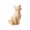 ESCULTURA PARA DECORAÇÃO MODELO RAPOSA EM POLIRESINA REF: 16351