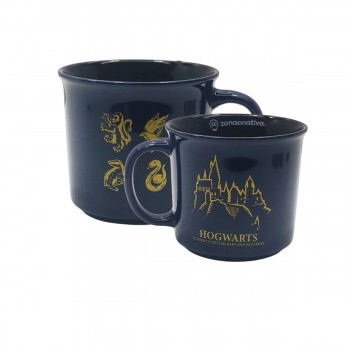 CANECA TOM MODELO HOGWARTS CASAS EM CERÂMICA 350ML REF: 10026424 CANECA TOM MODELO HOGWARTS CASAS EM CERÂMICA 350ML REF: 10026424