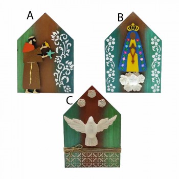 PLACA DE MESA DECORATIVA MODELO CASINHA DE MDF REF: 274-5 PLACA DE MESA DECORATIVA MODELO CASINHA DE MDF REF: 274-5
