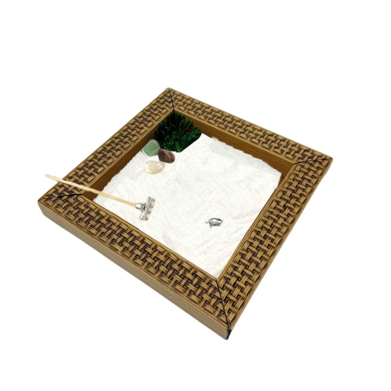 MINI JARDIM ZEN TRANÇADA REF: 01.003.006.001 MINI JARDIM ZEN TRANÇADA REF: 01.003.006.001