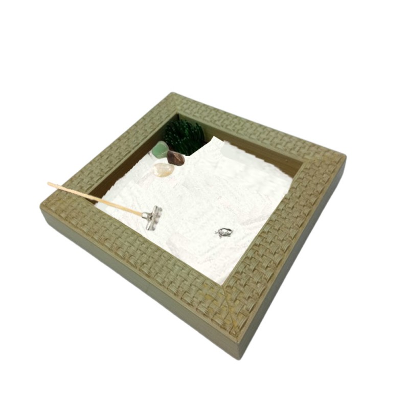 MINI JARDIM ZEN TRANÇADA REF: 01.003.006.001 MINI JARDIM ZEN TRANÇADA REF: 01.003.006.001