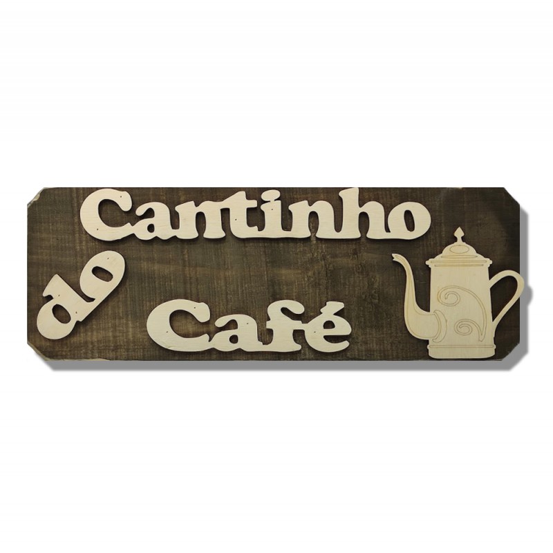 PLACA DECORATIVA MODELO CANTINHO DIVERSOS EM MADEIRA REF: 04143 PLACA DECORATIVA MODELO CANTINHO DIVERSOS EM MADEIRA REF: 04143