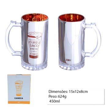 CANECA ELETROESTÁTICA MOD. CHOOP 450ML REF: 10024752 CANECA ELETROESTÁTICA MOD. CHOOP 450ML REF: 10024752