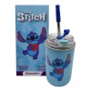 COPO NEO COM CANUDO MODELO STITCH NAMORADOS 300ML REF: 10025651