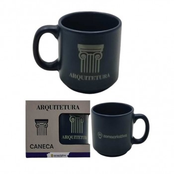 CANECA MINI TINA MODELO ARQUITETURA EM CERÂMICA 100ML REF: 10025837 CANECA MINI TINA MODELO ARQUITETURA EM CERÂMICA 100ML REF: 10025837