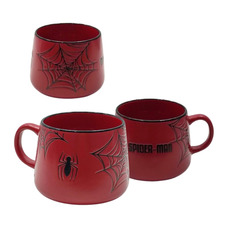 CANECA MODELO SPIDER MAN EM CERÂMICA 500ML REF: 10025951