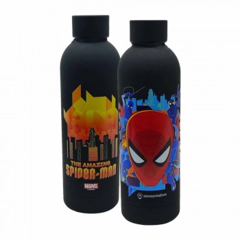 GARRAFA MODELO SPIDER MAN EM ALUMÍNIO 500ML REF: 10073541 GARRAFA MODELO SPIDER MAN EM ALUMÍNIO 500ML REF: 10073541