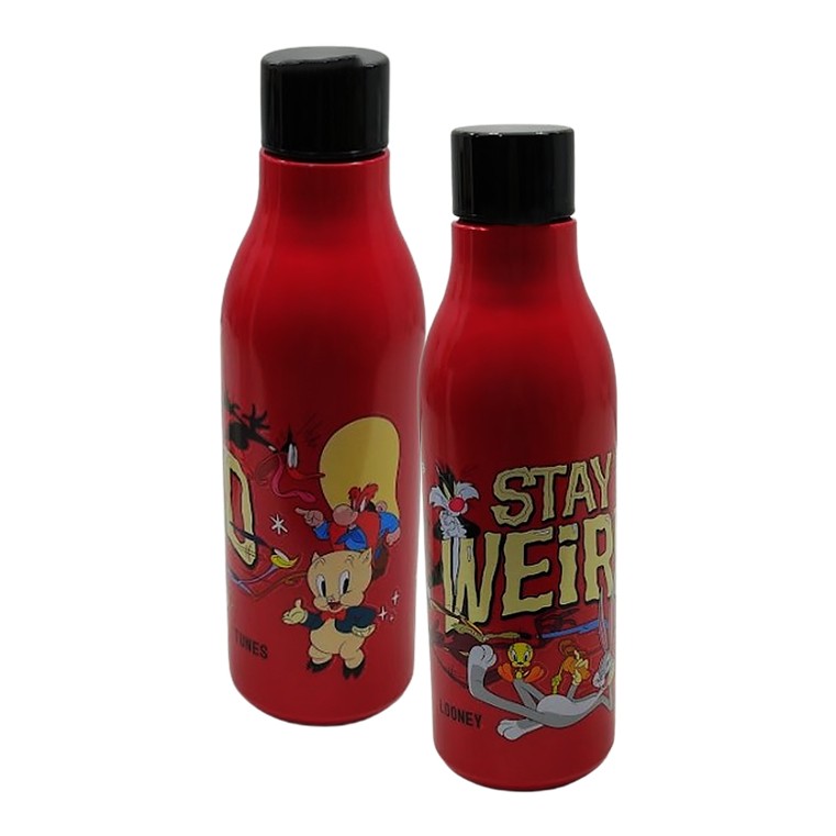 GARRAFA MODELO LOONEY TUNES LIGHT LT STAY WEIRD EM INOX 500ML REF: 179209999 GARRAFA MODELO LOONEY TUNES LIGHT LT STAY WEIRD EM INOX 500ML REF: 179209999