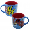 CANECA MODELO PERNALONGA LIFE EM CERÂMICA 350ML REF: 186199999 CANECA MODELO PERNALONGA LIFE EM CERÂMICA 350ML REF: 186199999