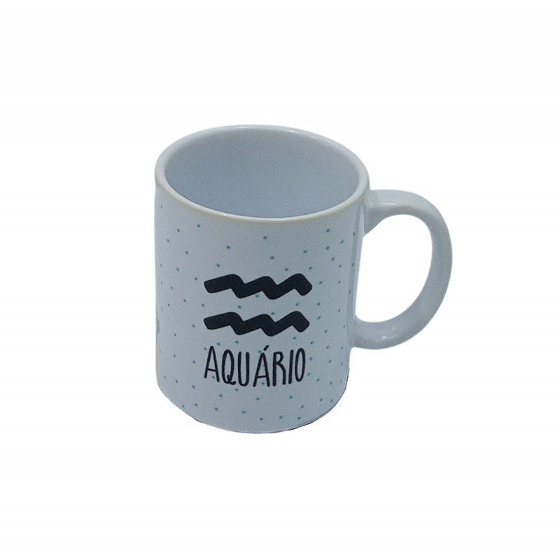 CANECA SIGNO AQUÁRIO 325ML REF: CN0274 CANECA SIGNO AQUÁRIO 325ML REF: CN0274