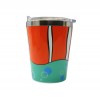 COPO DE VIAGEM MODELO NEMO EM INOX 400ML  REF: 21662
