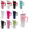 CANECÃO TUMBLER TÉRMICA COLORIDA 1250ML EM AÇO INOXIDÁVEL REF: 401250