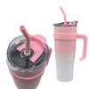 CANECÃO TUMBLER TÉRMICA COLORIDA 1250ML EM AÇO INOXIDÁVEL REF: 401250
