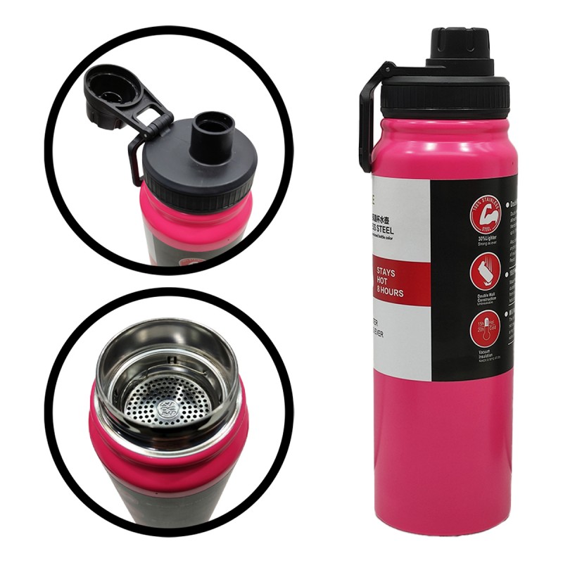 GARRAFA FLIP STRAW 800ML REF: 31006 GARRAFA FLIP STRAW 800ML REF: 31006