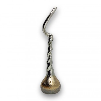 ENFEITE DECORATIVO MODELO GOTA TORCIDA DE OURO EM VIDRO REF: TOP ENFEITE DECORATIVO MODELO GOTA TORCIDA DE OURO EM VIDRO REF: TOP