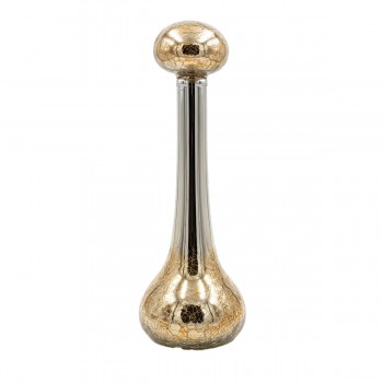 VASO DECORATIVO GOTA DE VIDRO COM TAMPA REF: GRP VASO DECORATIVO GOTA DE VIDRO COM TAMPA REF: GRP