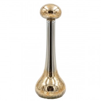 VASO DECORATIVO GOTA DE VIDRO COM TAMPA REF: GMM VASO DECORATIVO GOTA DE VIDRO COM TAMPA REF: GMM