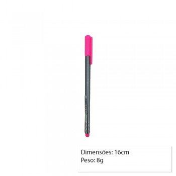 CANETA FINELINER ROSA NEON UNIDADE REF: 334-221 CANETA FINELINER ROSA NEON UNIDADE REF: 334-221