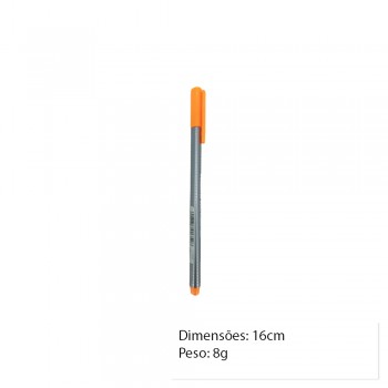 CANETA FINELINER LARANJA NEON UNIDADE REF: 334-401 CANETA FINELINER LARANJA NEON UNIDADE REF: 334-401
